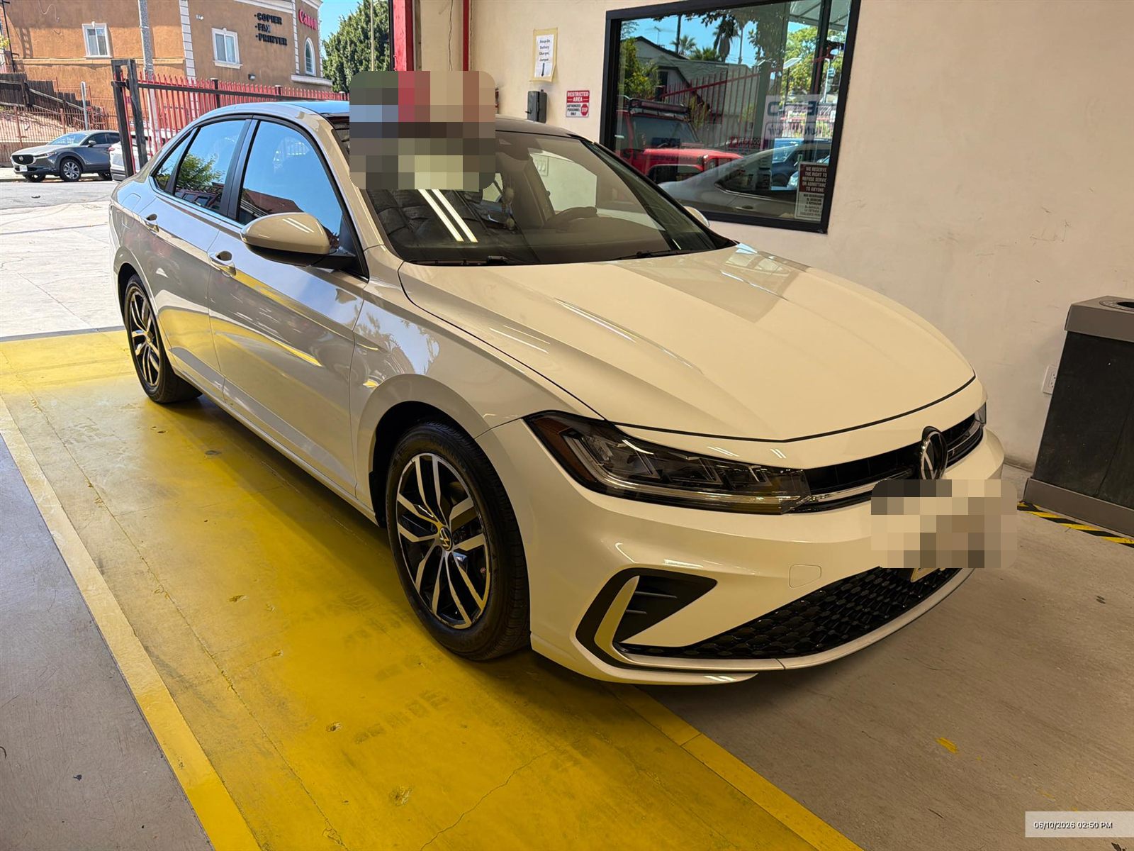 Volkswagen Jetta — Driven off